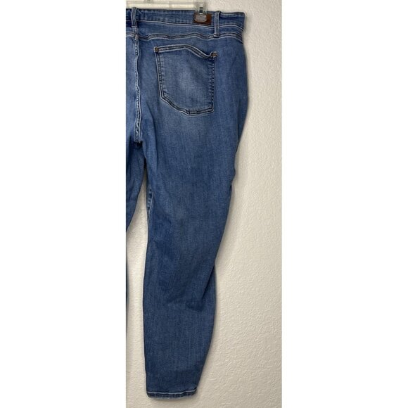 Judy Blue Skinny Fit Plus Sz Jeans 24W Straight Leg JB82548MD-PL - Picture 8 of 12